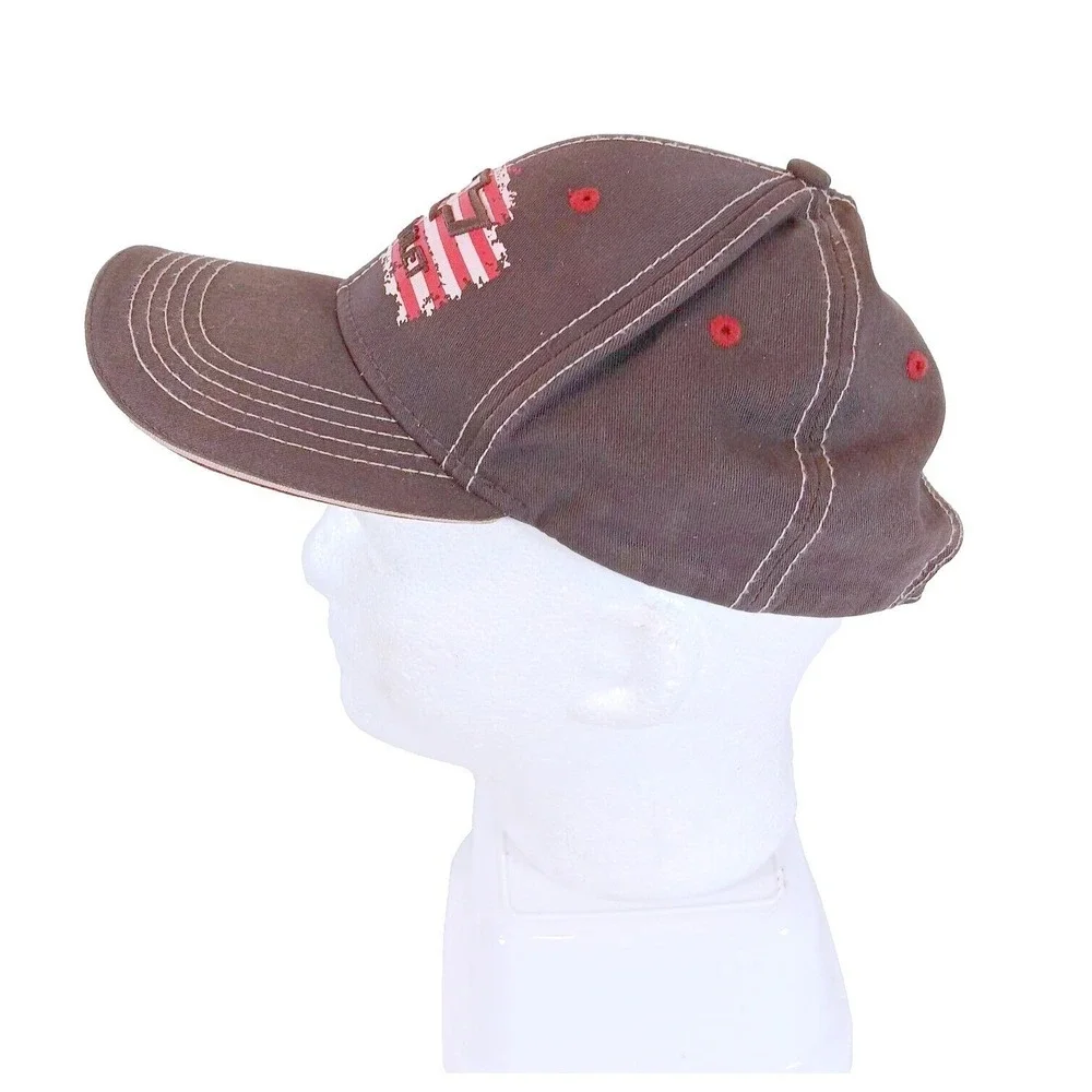 Chevrolet‎ Racing Mens Brown Baseball Cap StrapBack Hat Chevrolet Group Vintage
